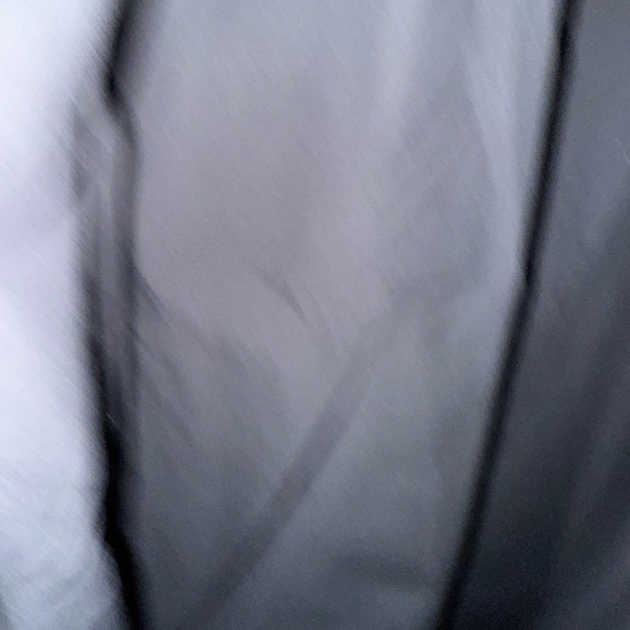 eiledn fisher sleeveless dress with soft gathing at waist and side pockets - Picture 4 of 6